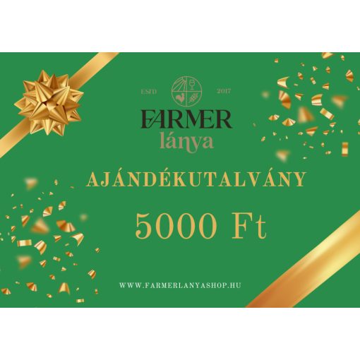 Fermentált 5000,- Ft ajándékutalvány