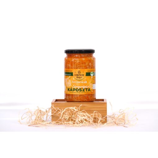 Nagy_Fermentált Sárgarépás Káposzta 720 ml 