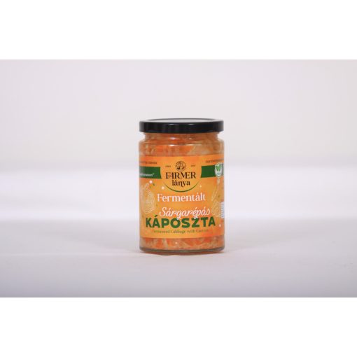 Fermentált Sárgarépás Káposzta 370 ml